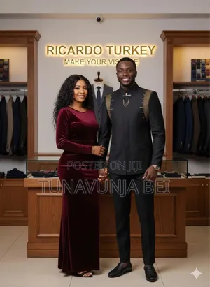 Ricardo Kaundaa Suit/ Classic Men Suit