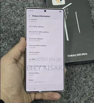 New Samsung Galaxy S25 Ultra 256 GB Silver