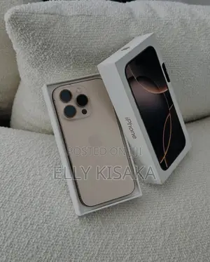 New Apple iPhone 16 Pro Max 256 GB Gold