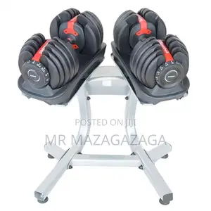 24kg/52.9lb Adjustable Dumbbell With 10 Discs