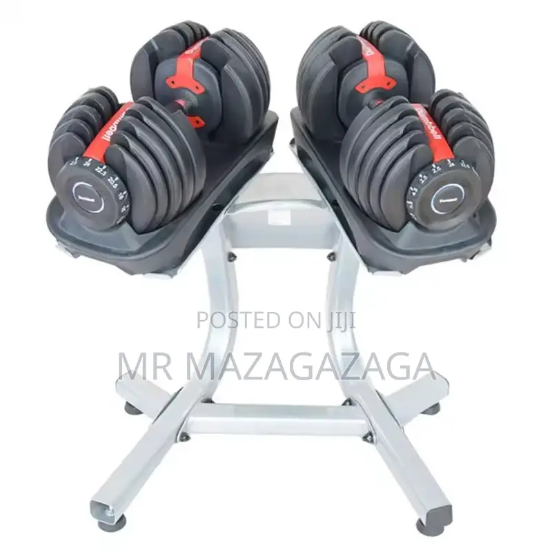 24kg/52.9lb Adjustable Dumbbell With 10 Discs