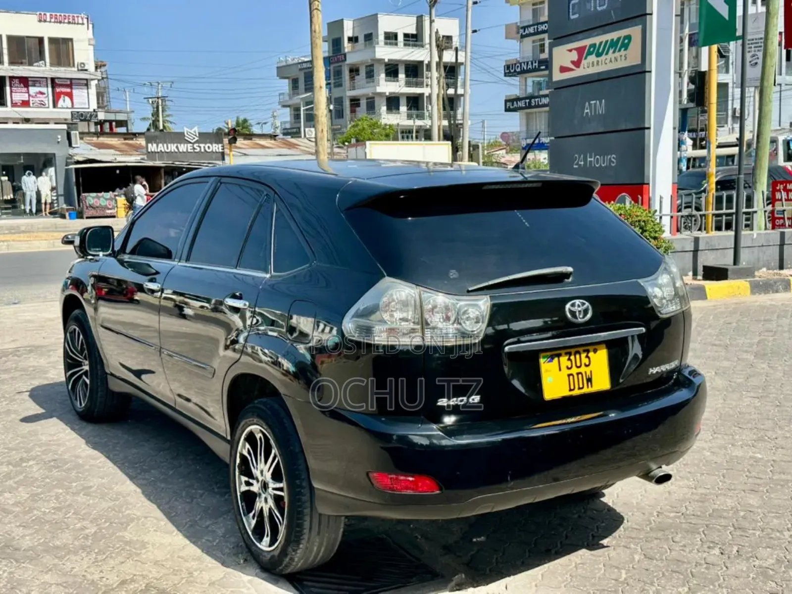 Toyota Harrier 2007 Black