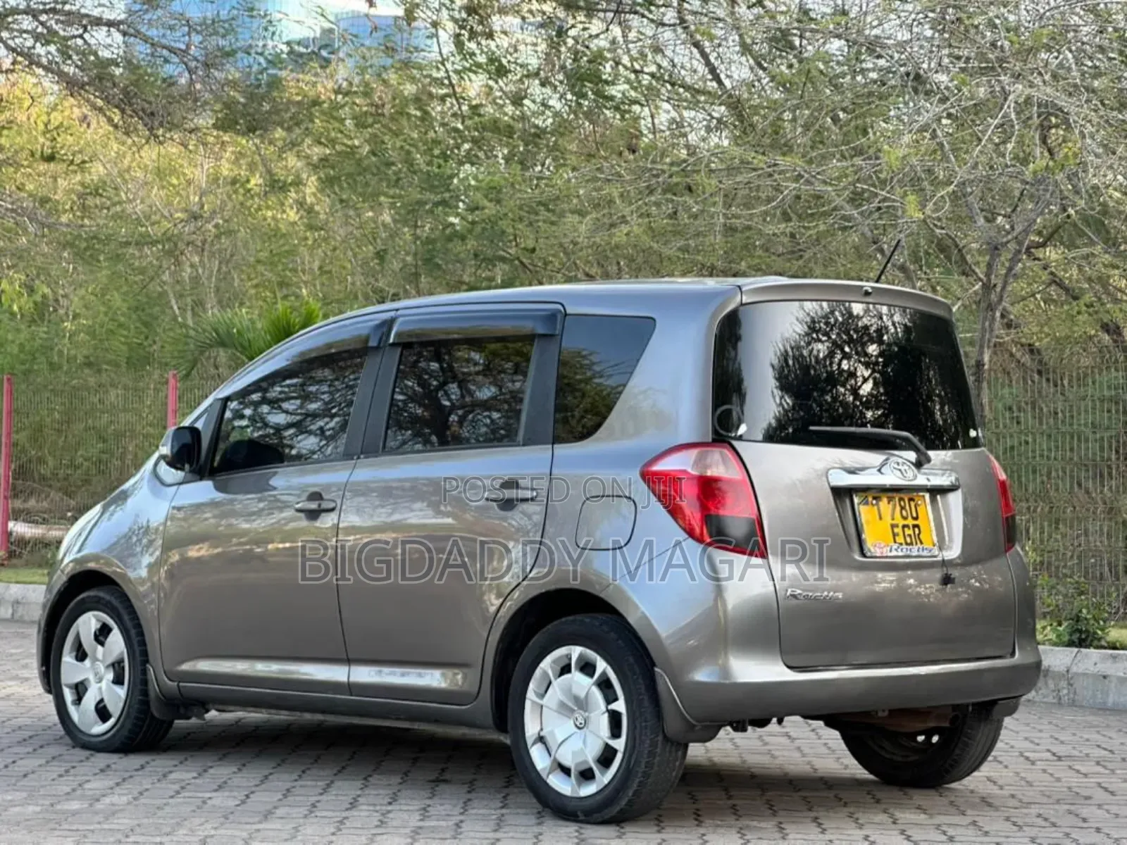 Toyota Ractis 2007 Gray