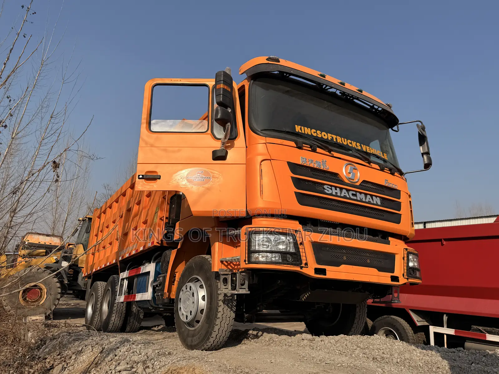 Ready for Order Shacman 6x4 Dump Truck 380 Hp