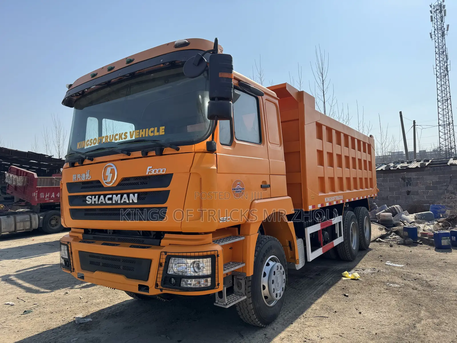 Ready for Order Shacman 6x4 Dump Truck 380 Hp