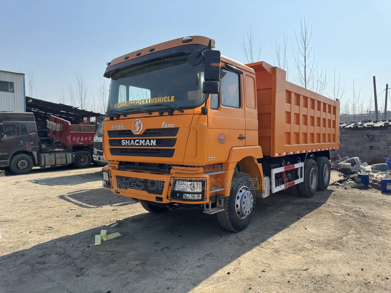 Ready for Order Shacman 6x4 Dump Truck 380 Hp
