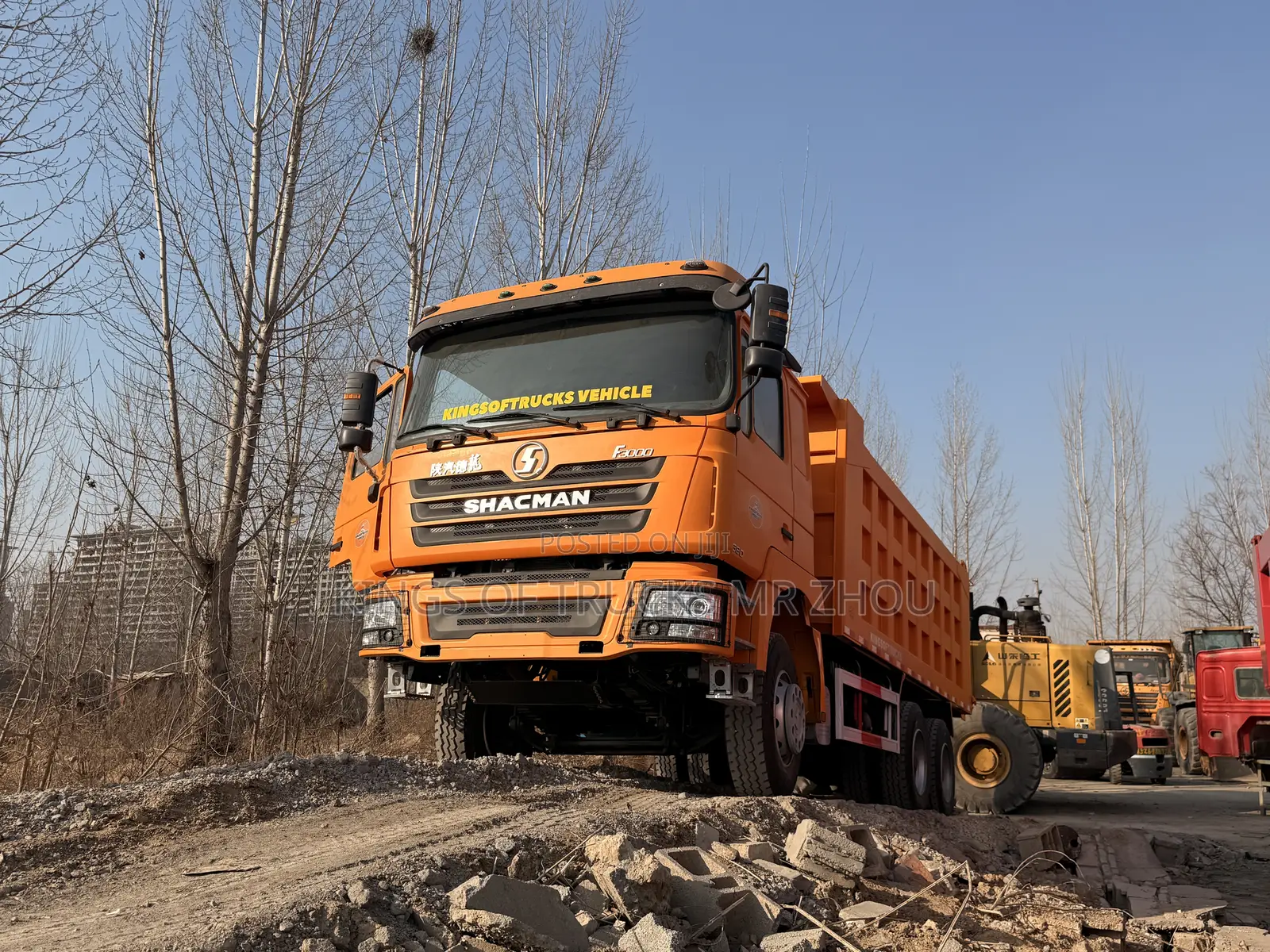Ready for Order Shacman 6x4 Dump Truck 380 Hp