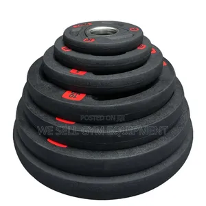 Olympic Rubber Dumbbells 10,000 Per 1kg