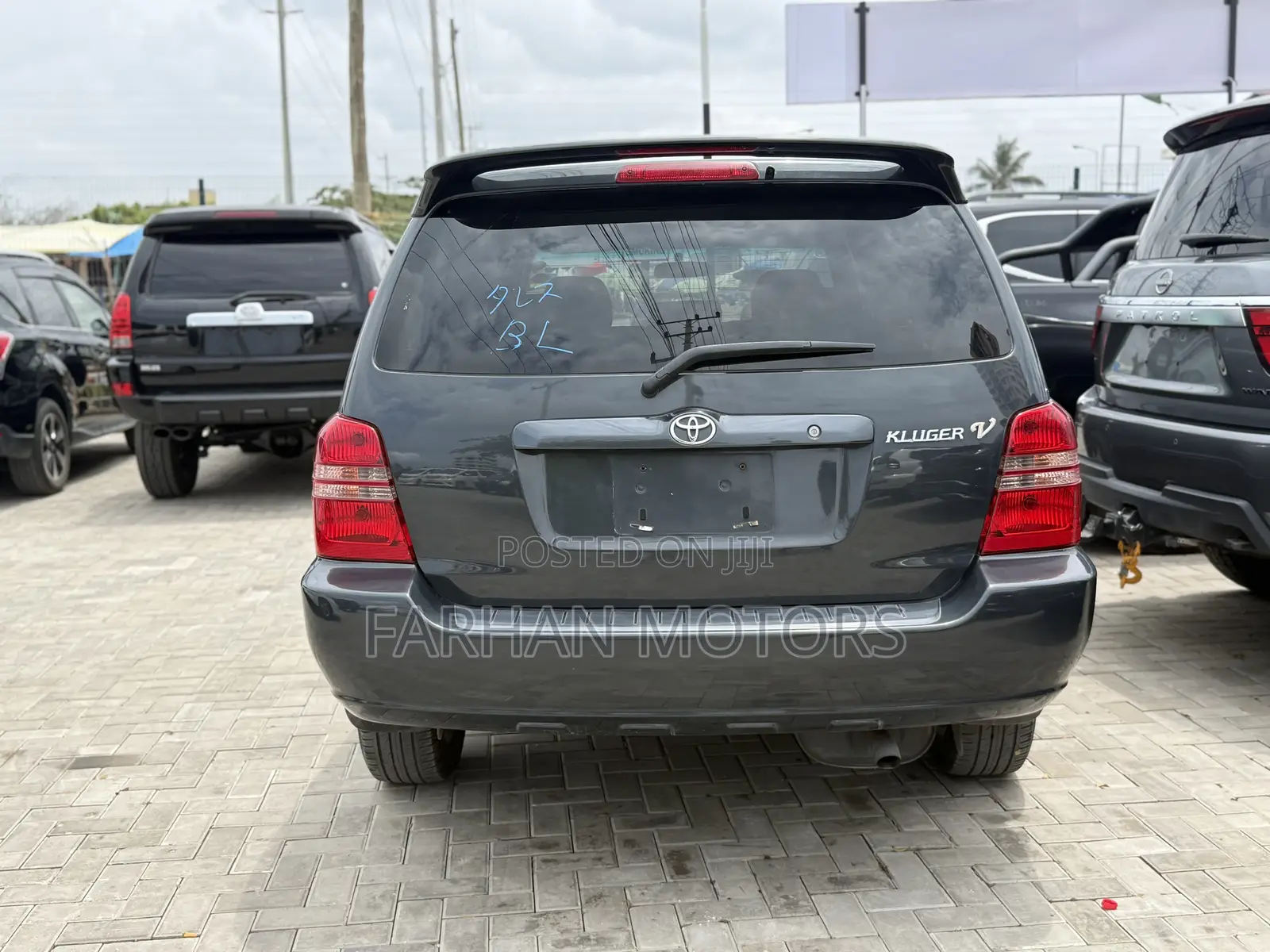 Toyota Kluger 2003 Gray