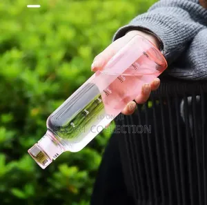 Scale Glass Water Bottle