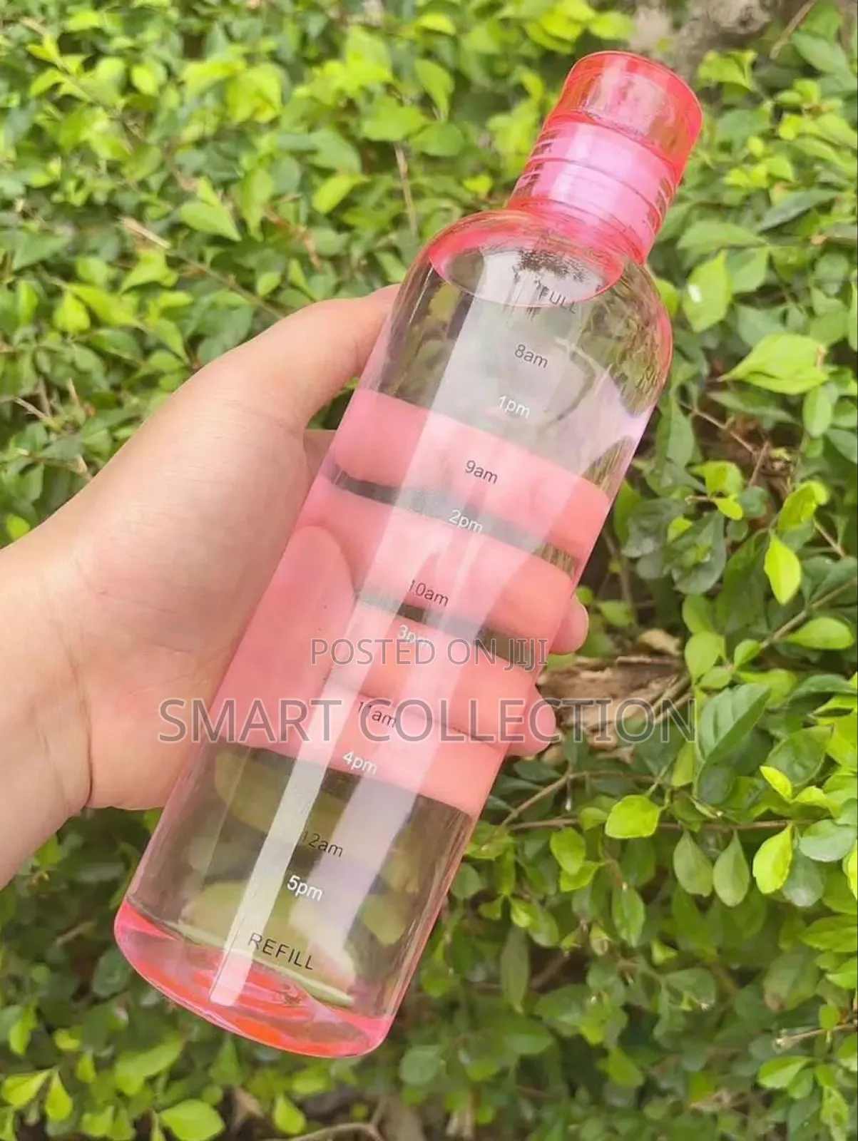 Scale Glass Water Bottle