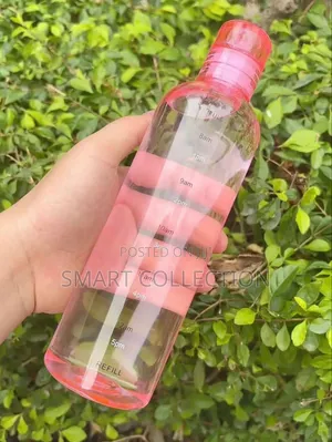 Scale Glass Water Bottle
