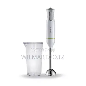 Kenwood Hand Blender Metal Wand 600w Stick With Graduated Beaker