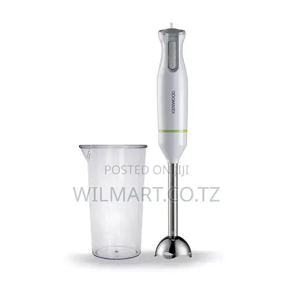 Kenwood Hand Blender Metal Wand 600w Stick With Graduated Beaker