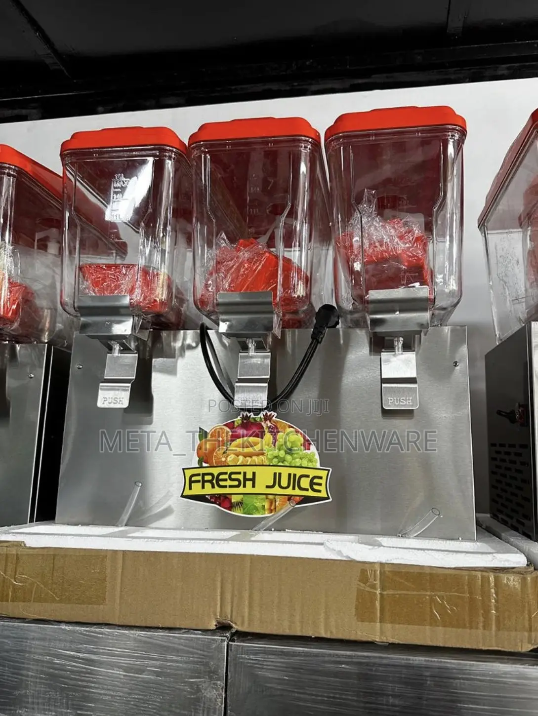 Commercial Juice Dispenser Machine 18l 3tank