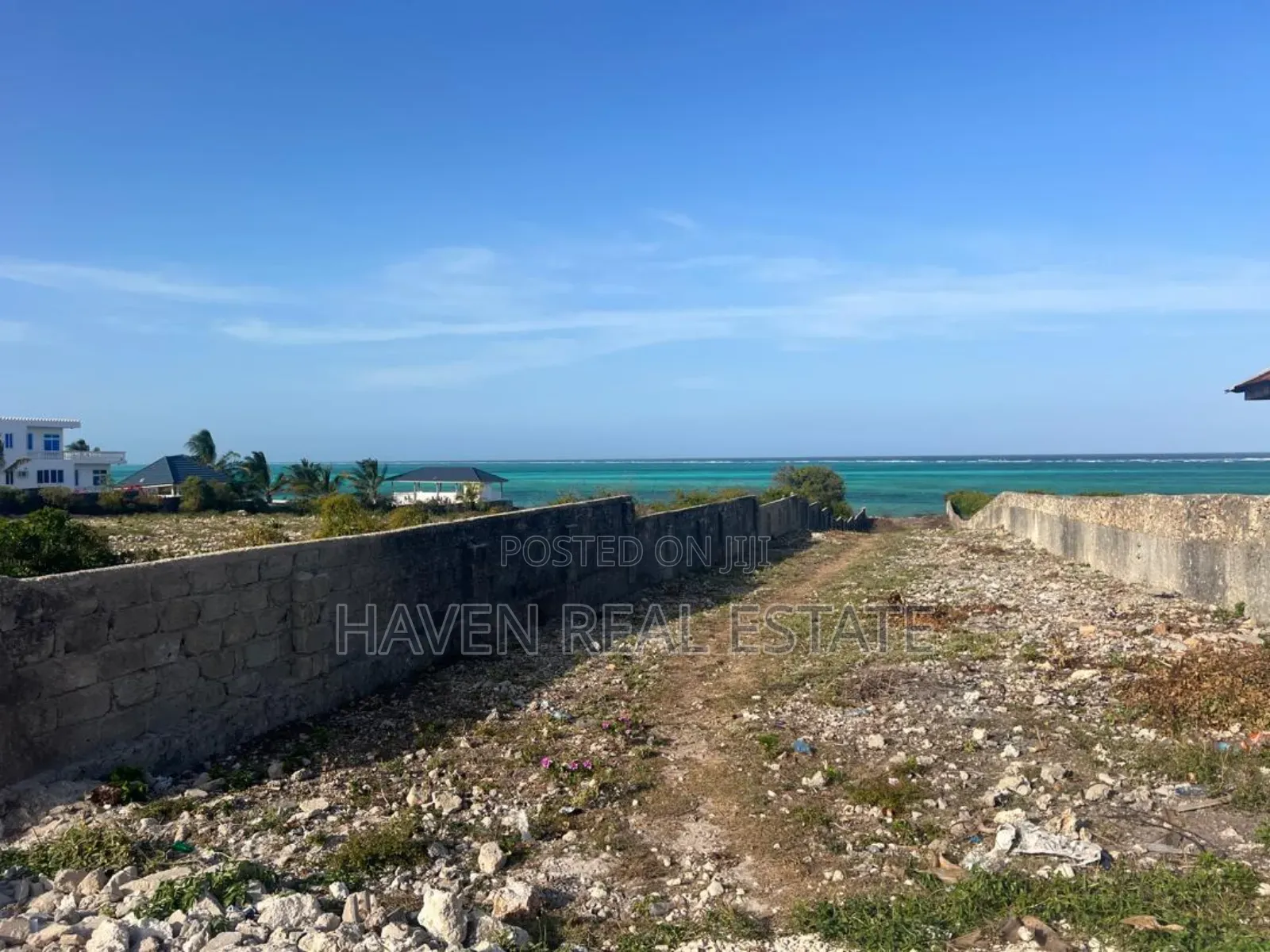 Second Line Beach Plot for Sale at Zanzibar