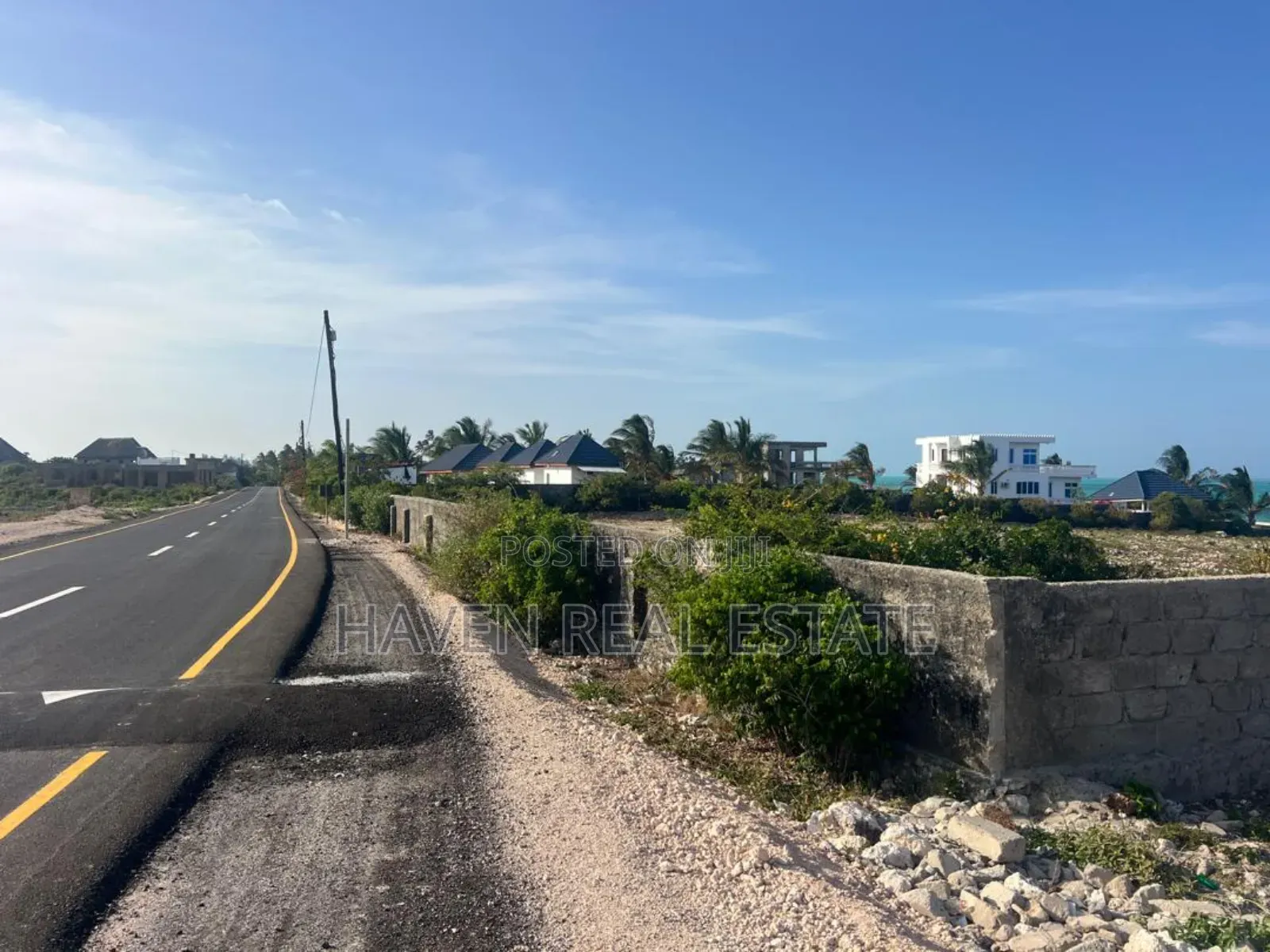 Second Line Beach Plot for Sale at Zanzibar