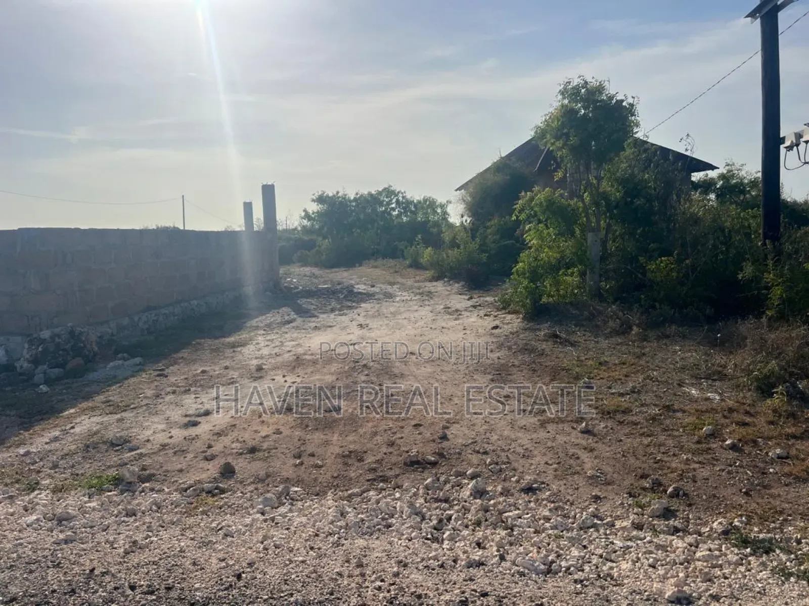 Second Line Beach Plot for Sale at Zanzibar