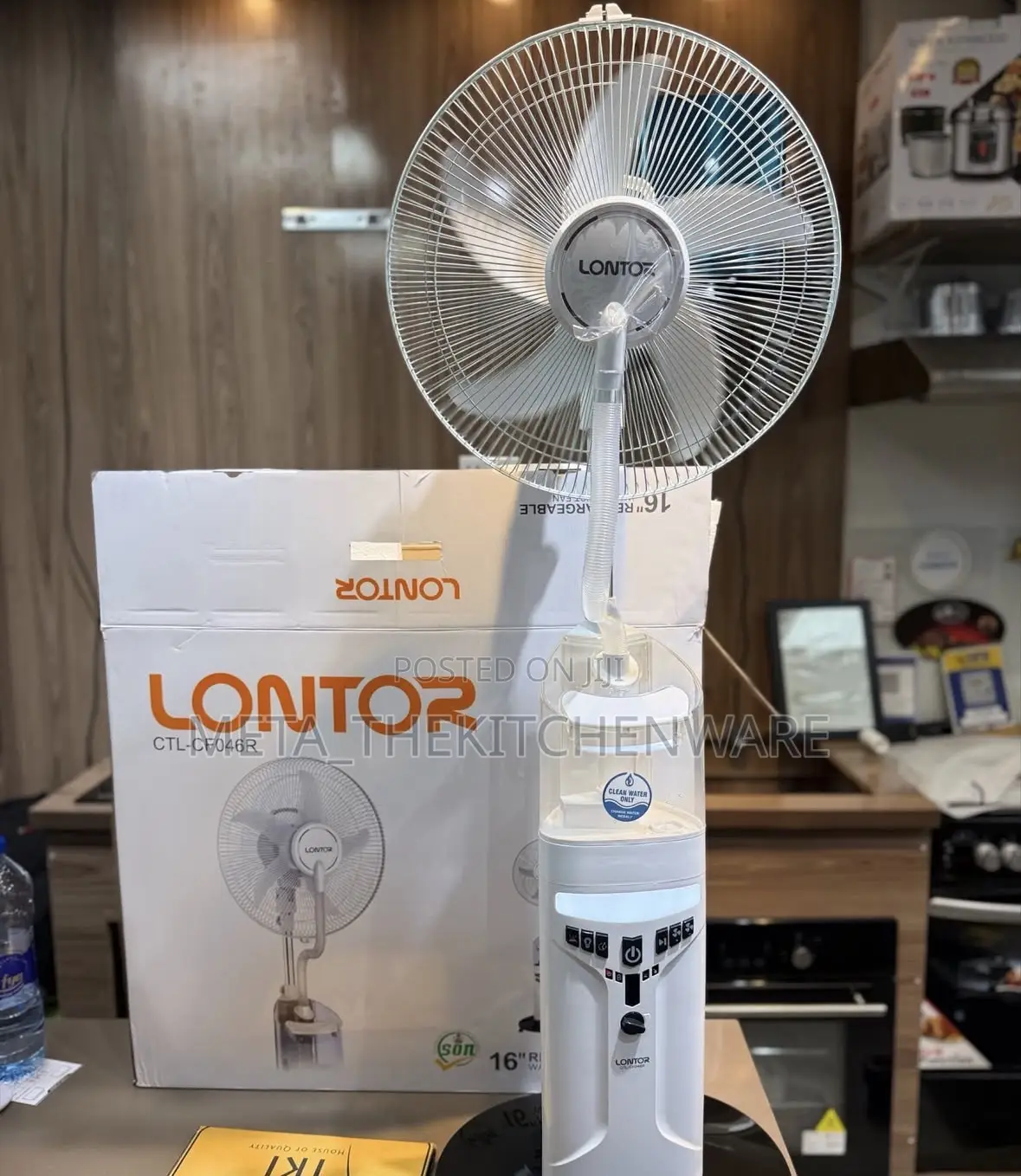 Lontor Rechargeable Mist Fan Size 16