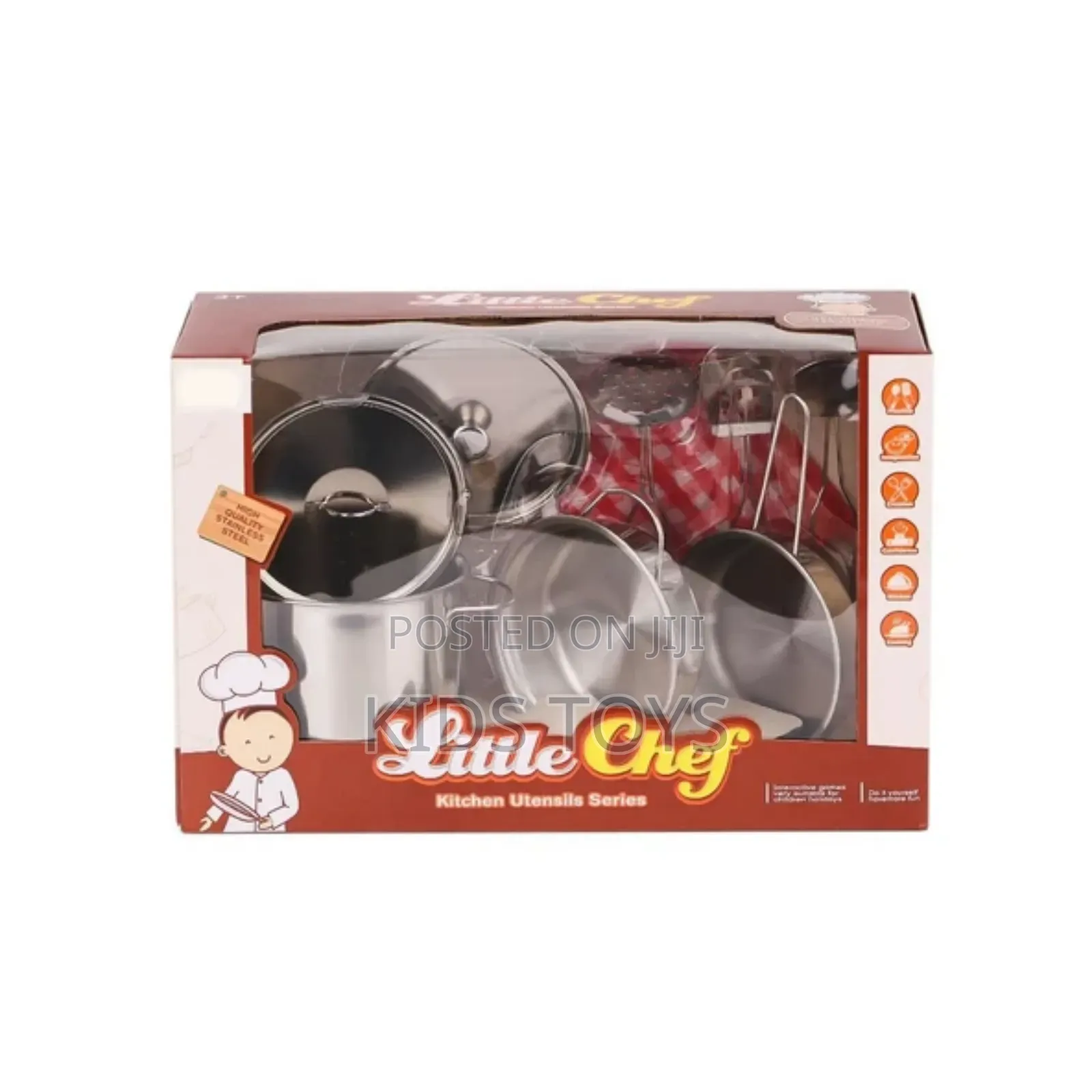 Little Chef Kitchen Utensils Toy Set