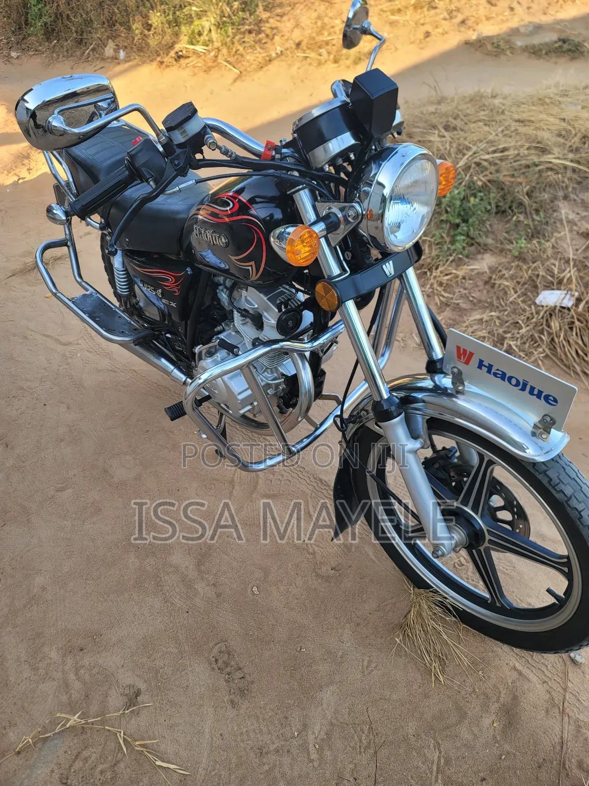 Haojue HJ125-8F 2025 Black