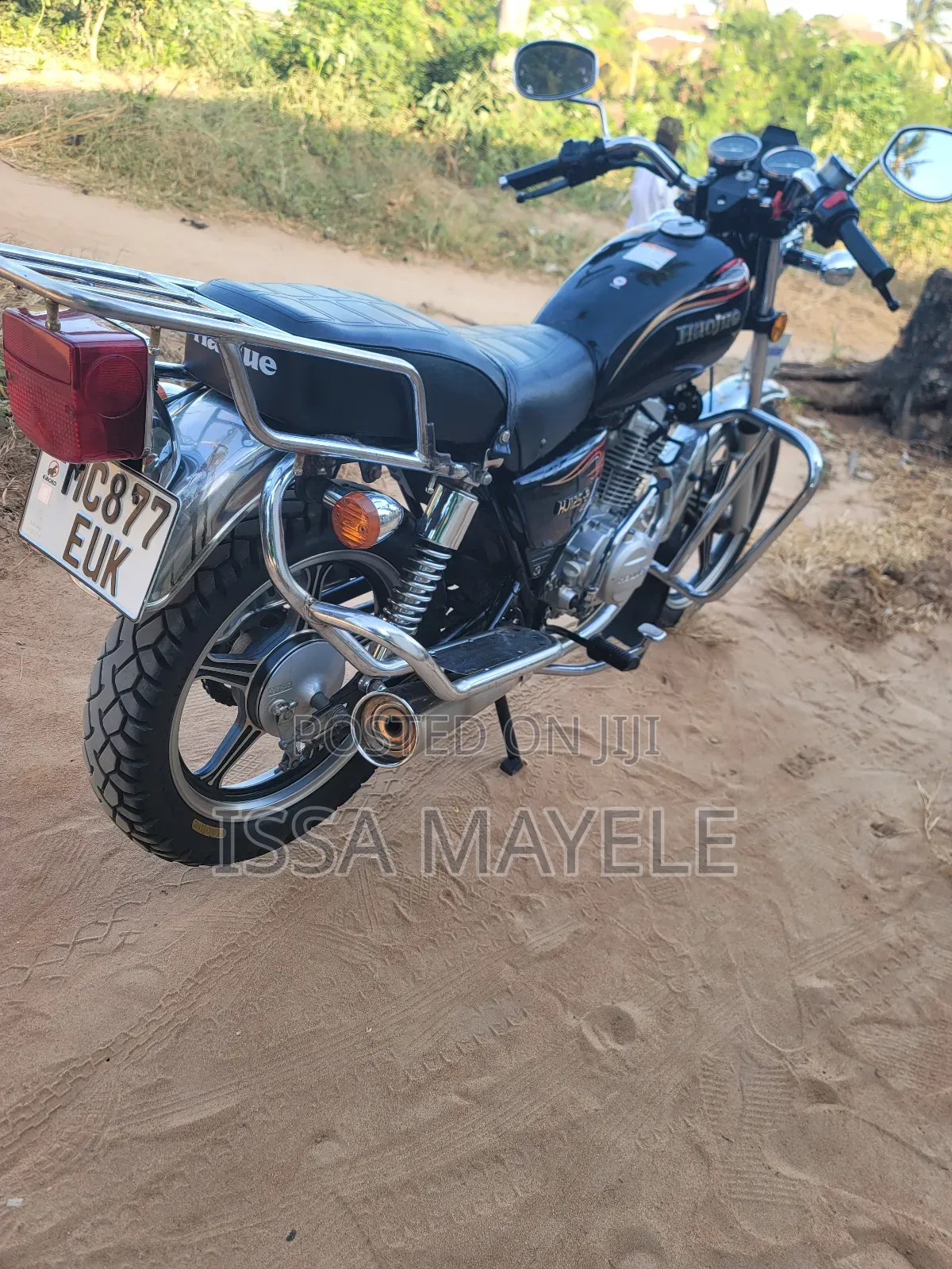 Haojue HJ125-8F 2025 Black
