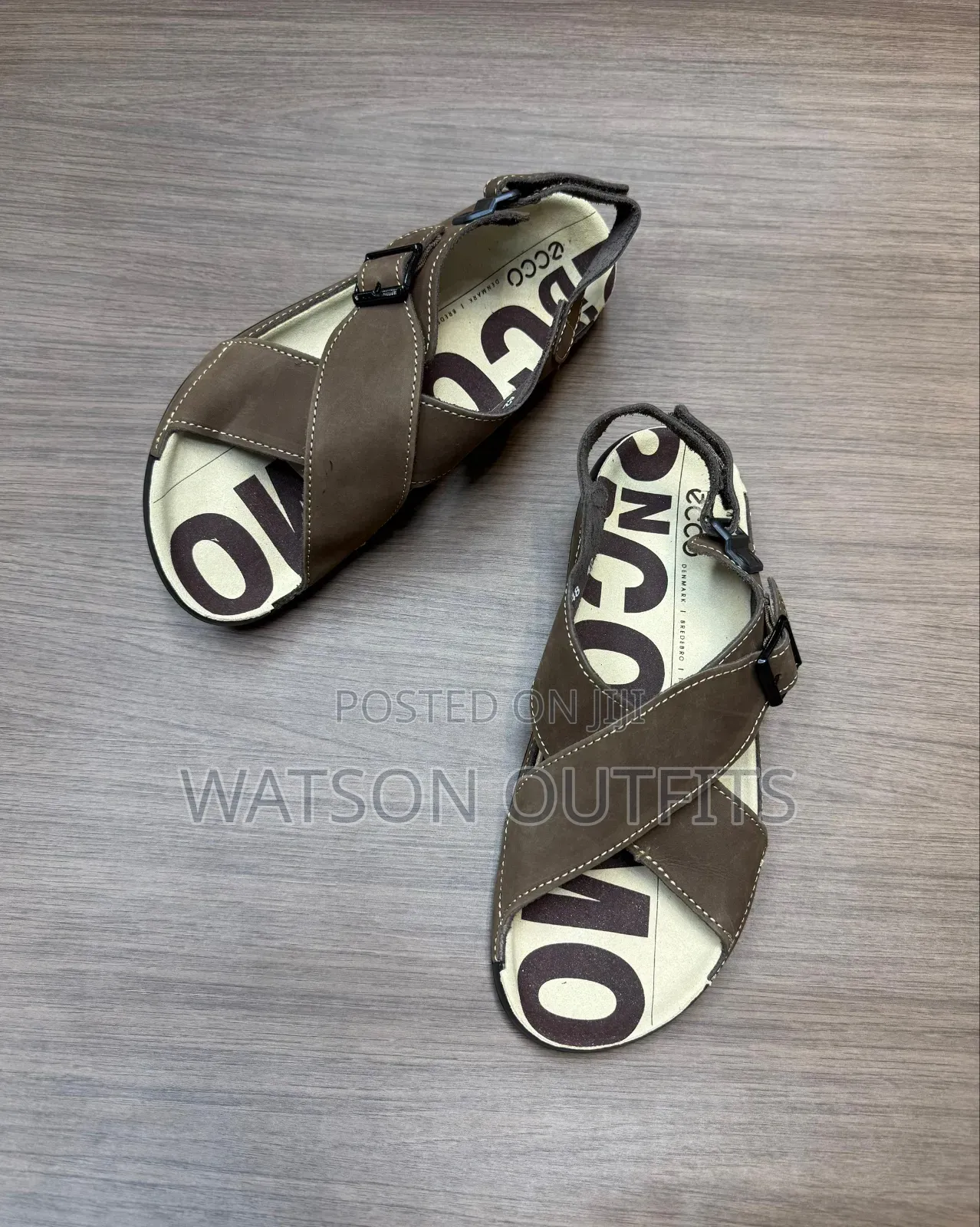 Men's Leather Sandals or Shoes Smartly Well Ecco Branded