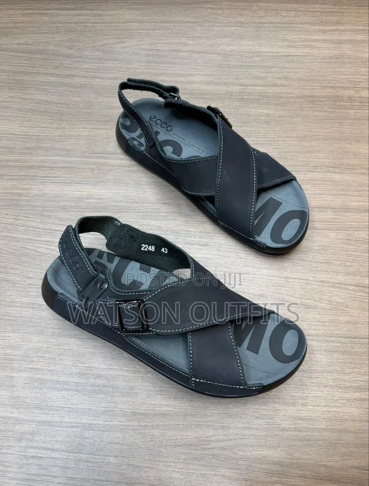 Men's Leather Sandals or Shoes Smartly Well Ecco Branded