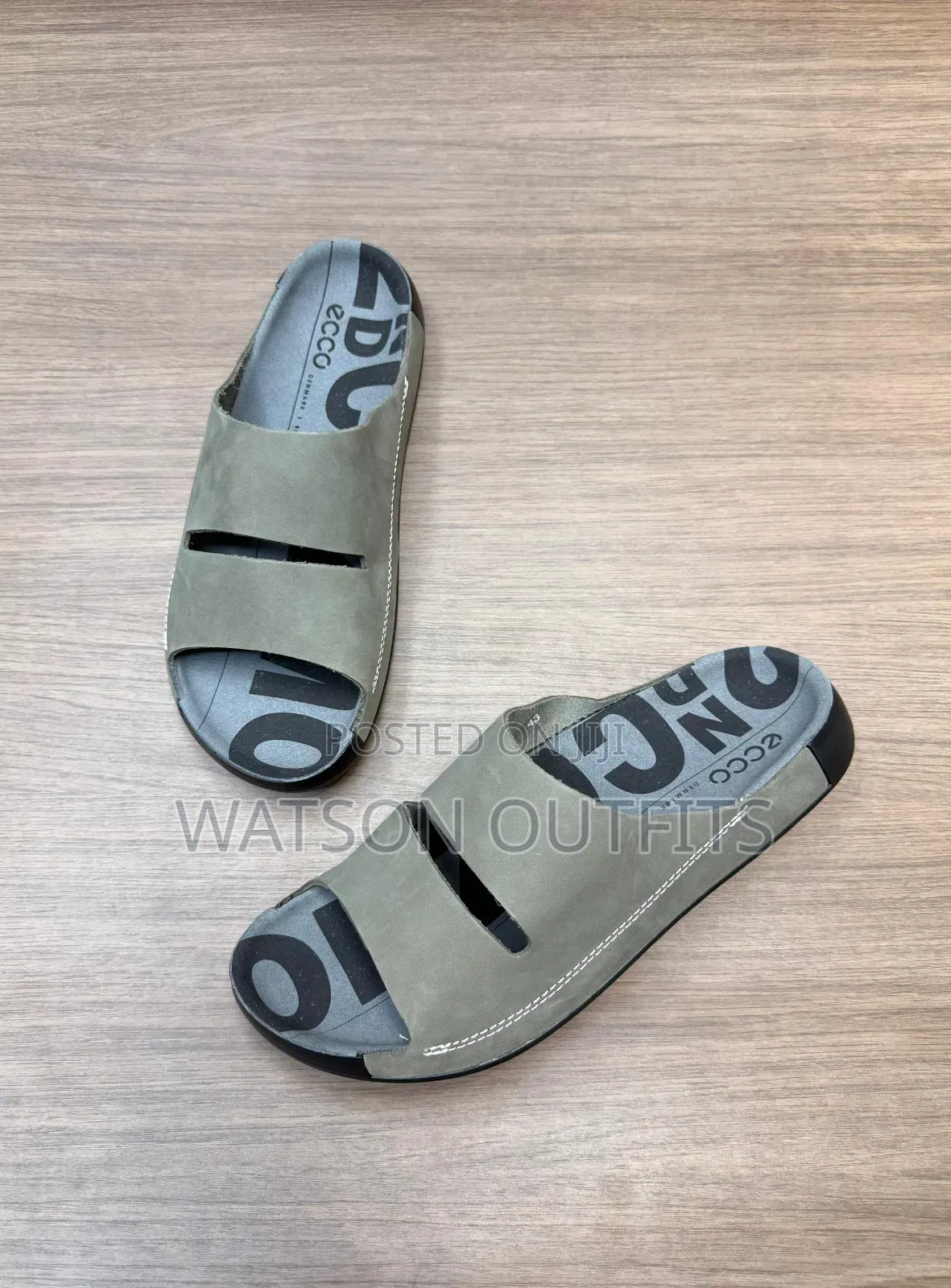 Men's Leather Sandals or Shoes Smartly Well Ecco Branded