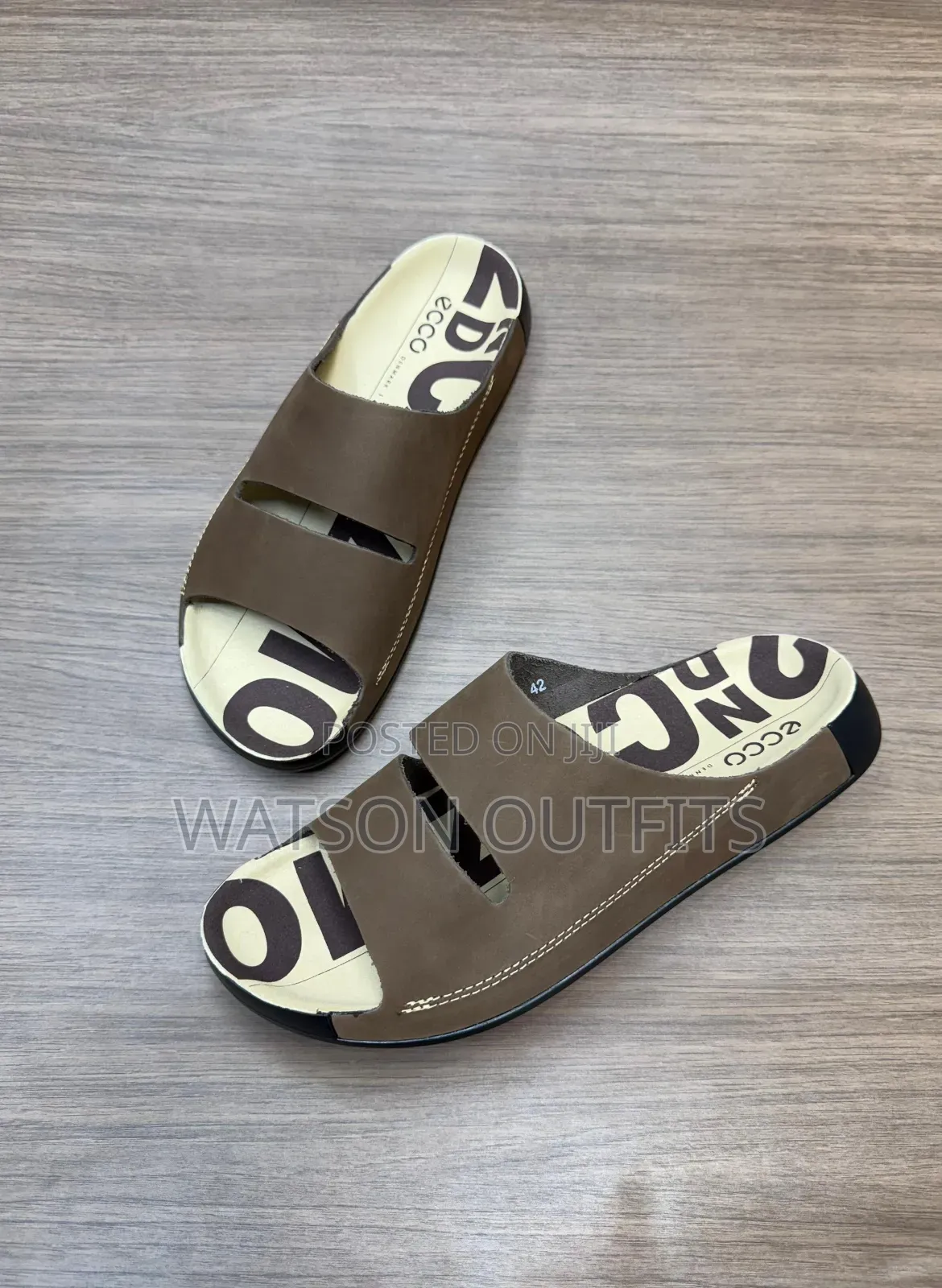 Men's Leather Sandals or Shoes Smartly Well Ecco Branded