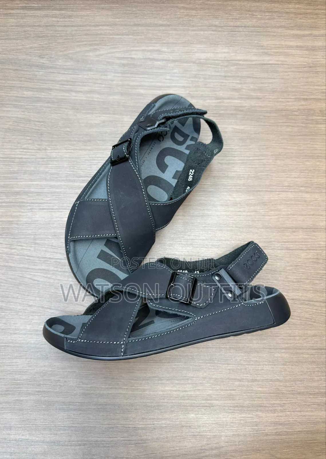 Men's Leather Sandals or Shoes Smartly Well Ecco Branded