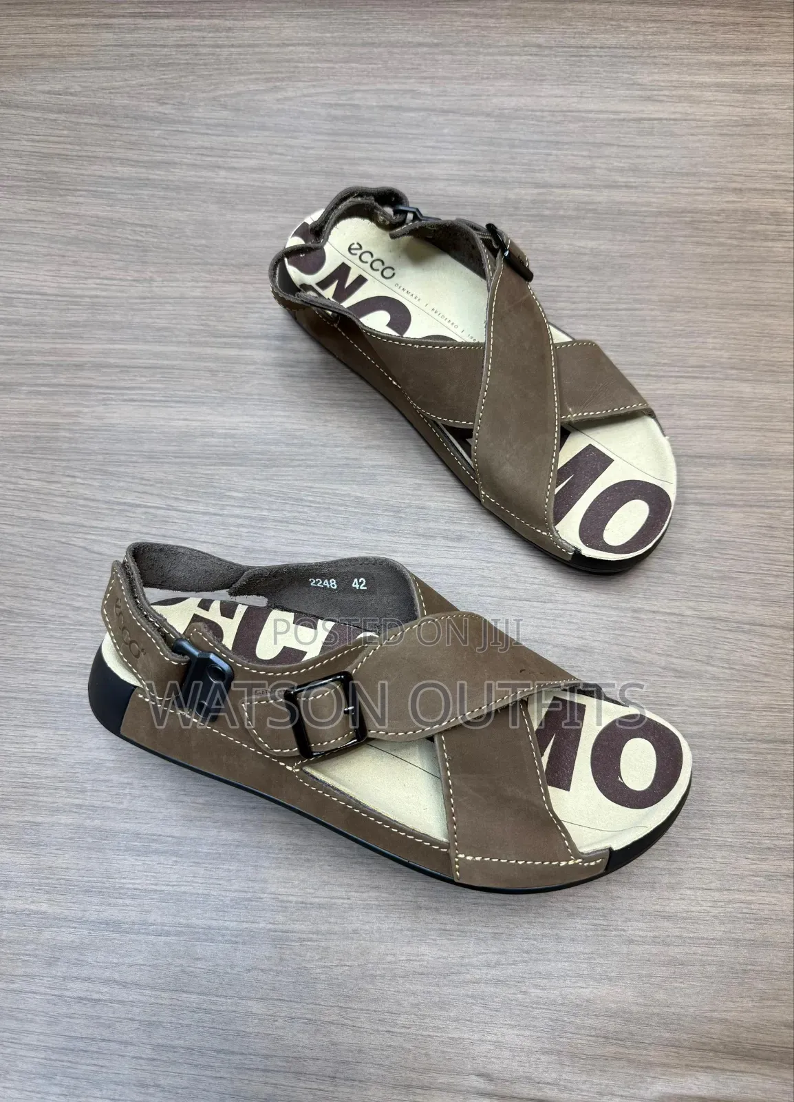 Men's Leather Sandals or Shoes Smartly Well Ecco Branded