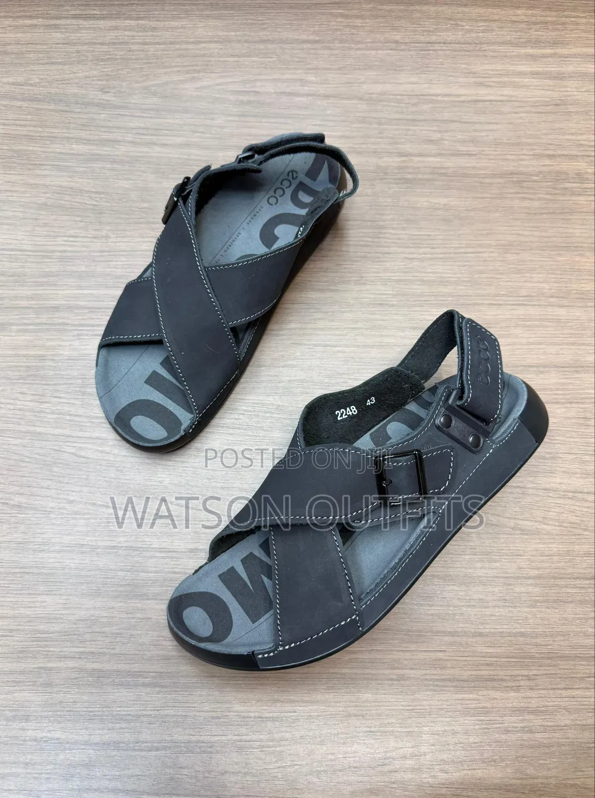 Men's Leather Sandals or Shoes Smartly Well Ecco Branded