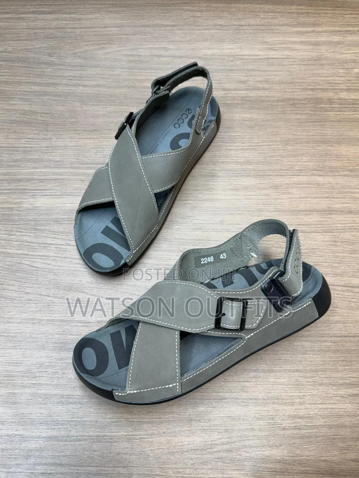 Men's Leather Sandals or Shoes Smartly Well Ecco Branded