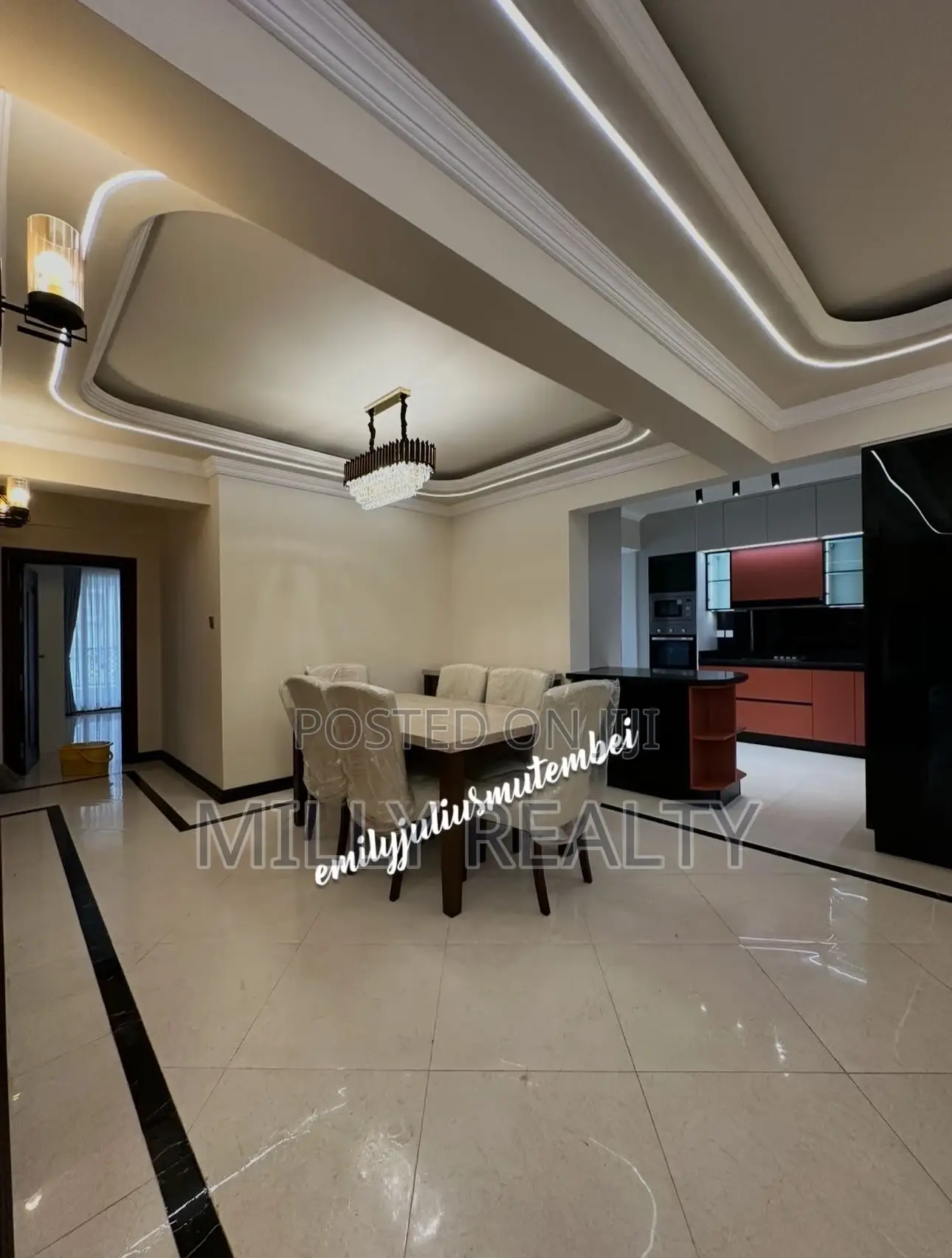 Furnished 3bdrm Apartment in Masaki Toure Drive - for sale