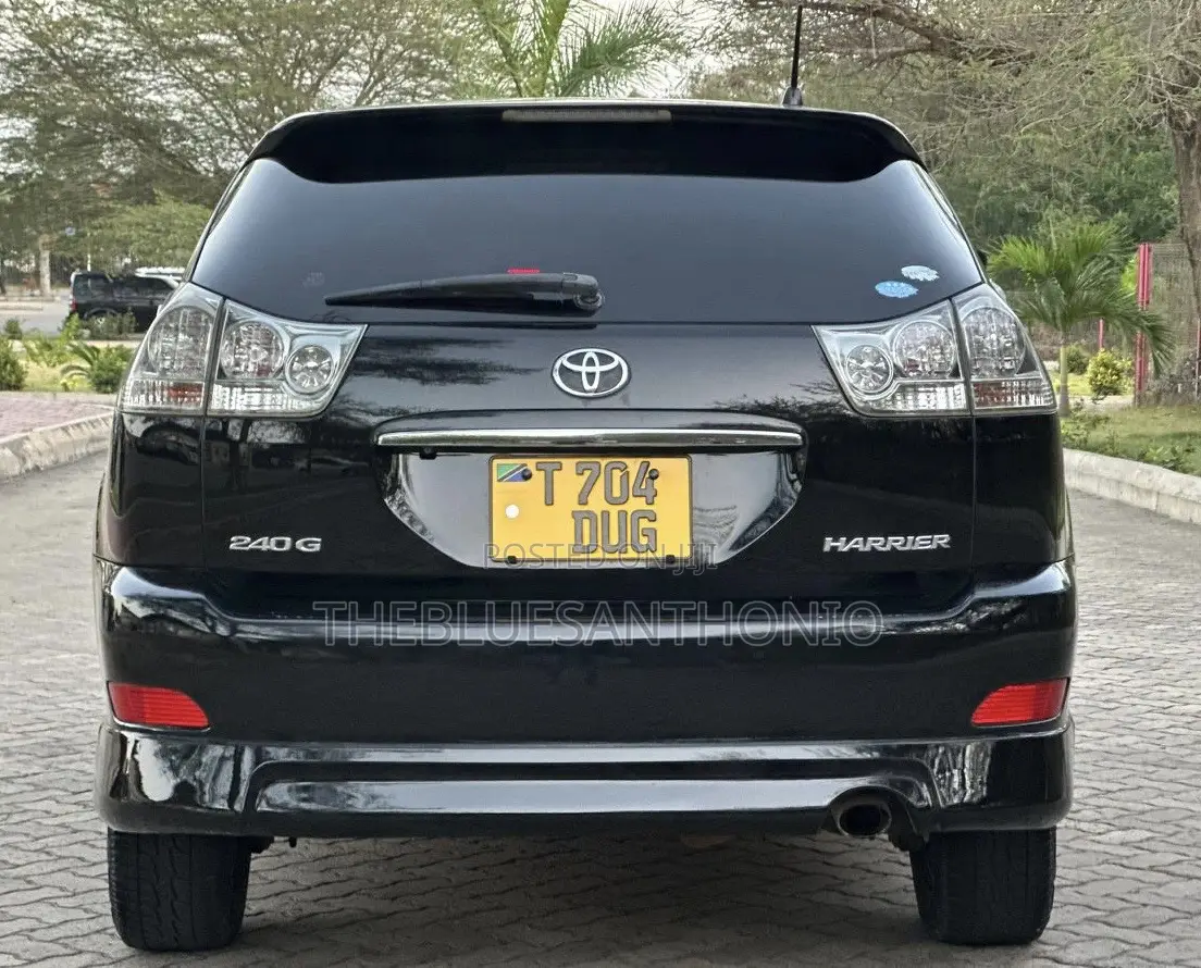 Toyota Harrier 2008 Black