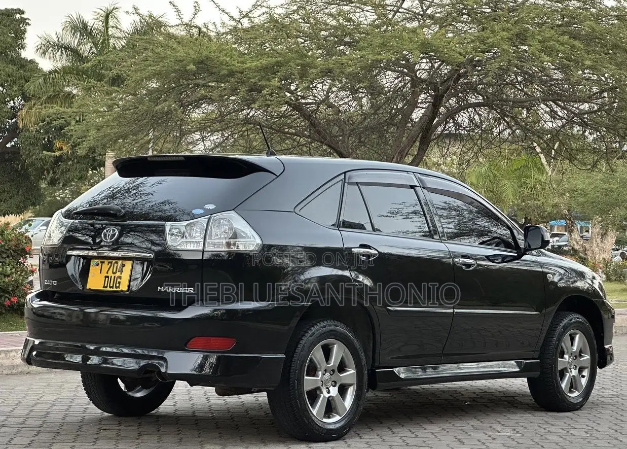 Toyota Harrier 2008 Black