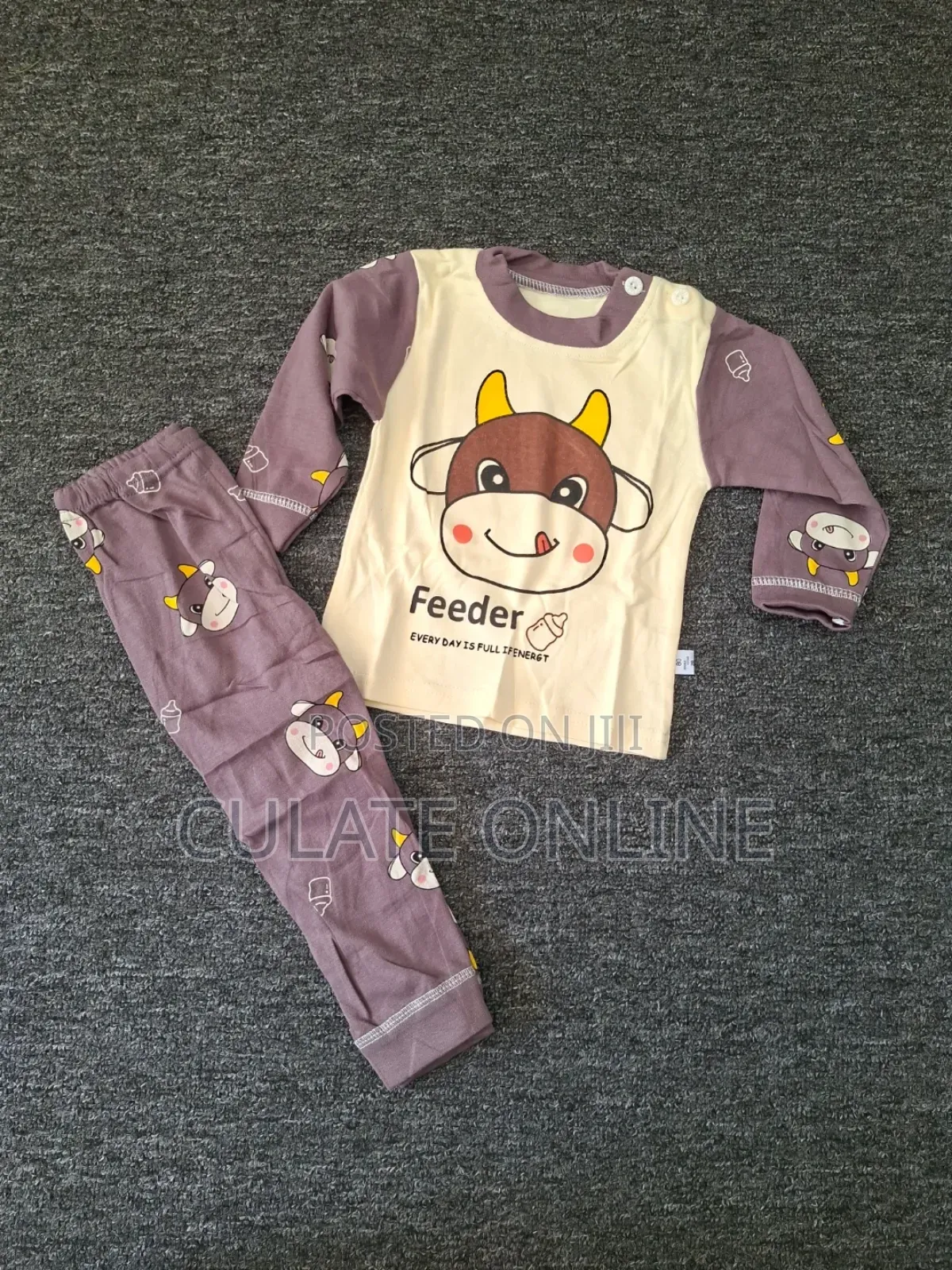 2pcs Kids Pajama Set - Kps1
