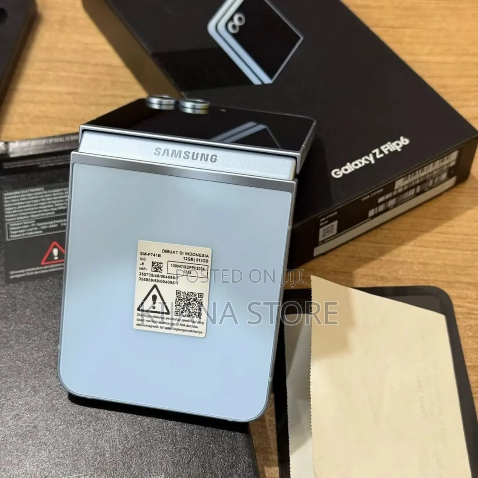New Samsung Galaxy Z Flip6 512 GB Blue