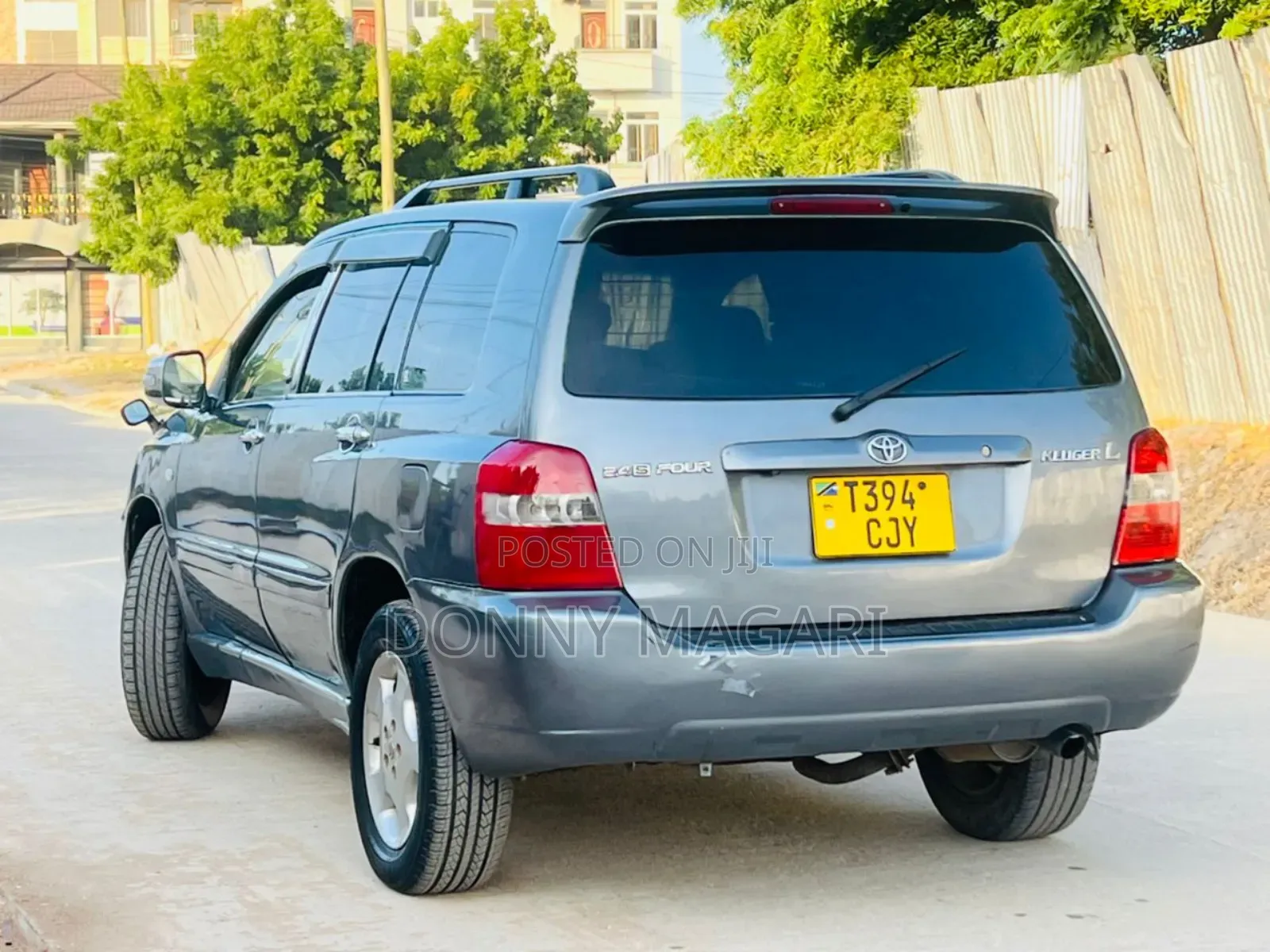 Toyota Kluger 2006 Gray