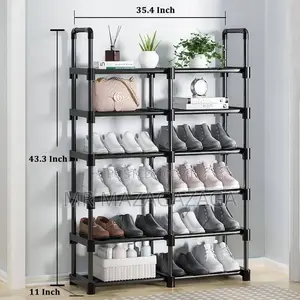 24 Pairs Shoes Rack 6 Layers