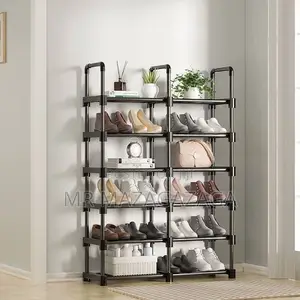 24 Pairs Shoes Rack 6 Layers