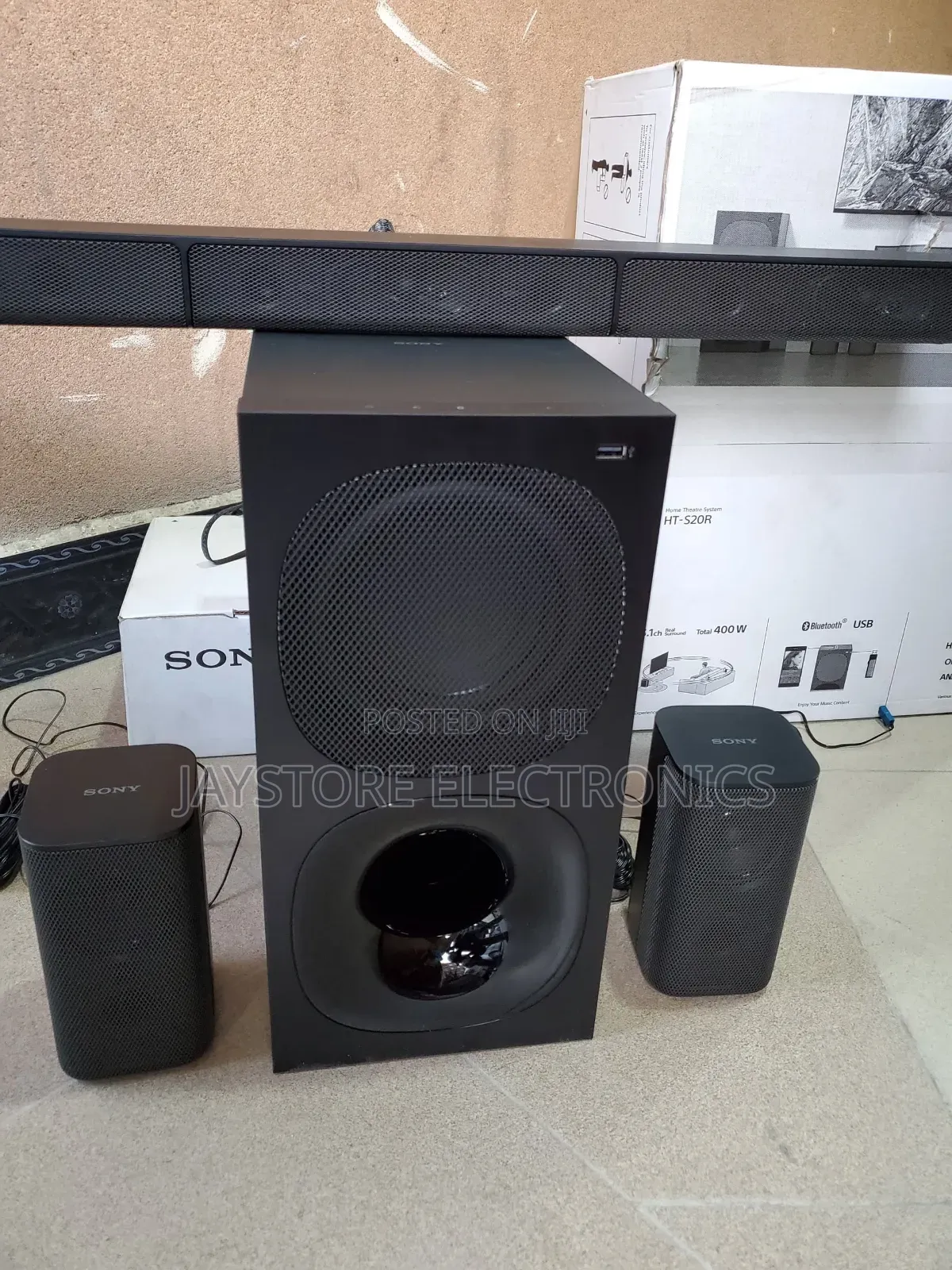 Sony 5.1ch Home Cinema Soundbar System | Ht-S20r TSHS 535,000/-