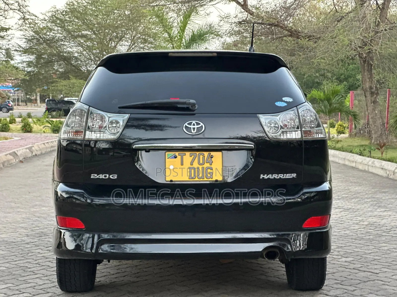 Toyota Harrier 2.4 2008 Black