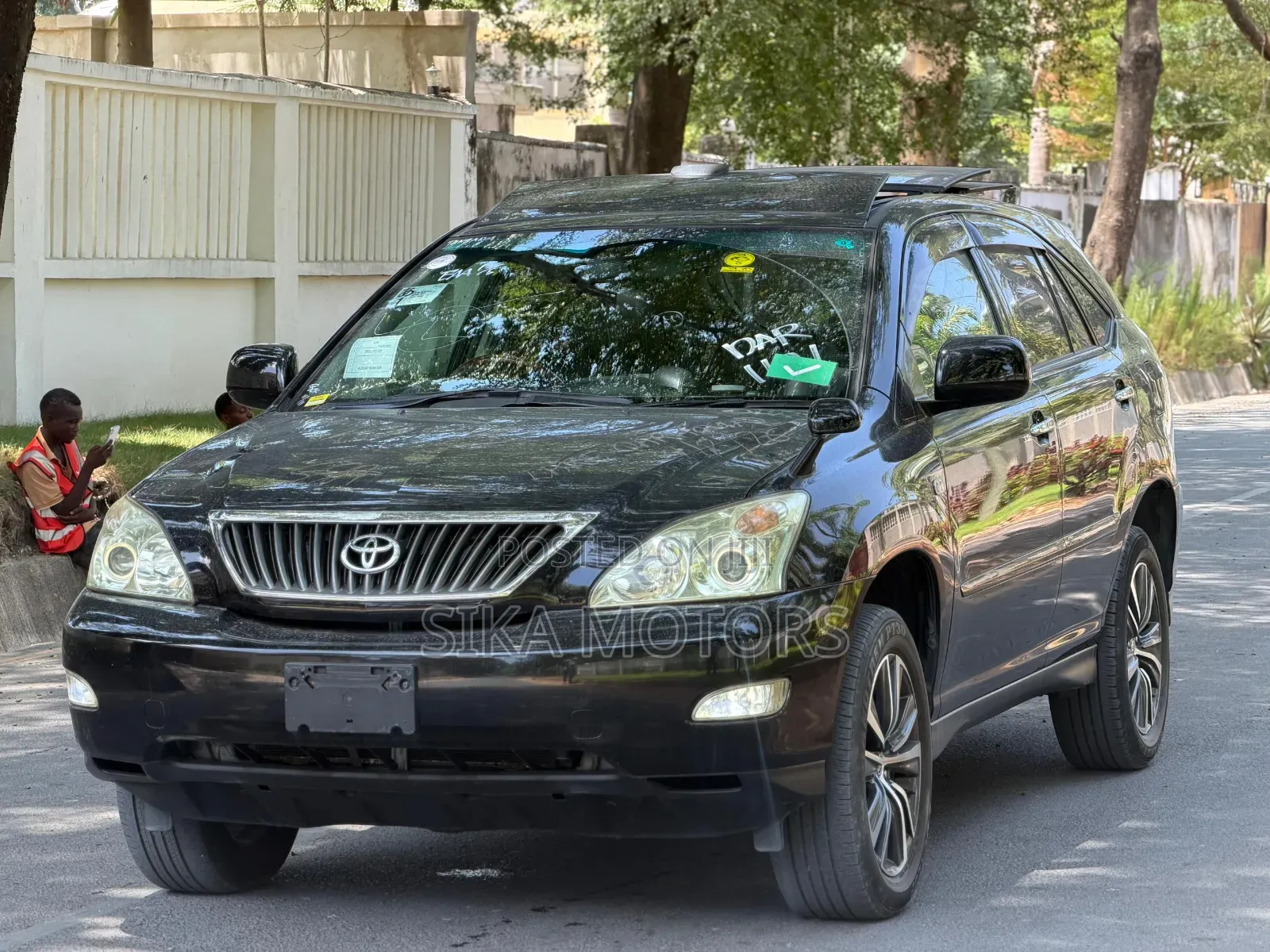 Toyota Harrier 2008 Black