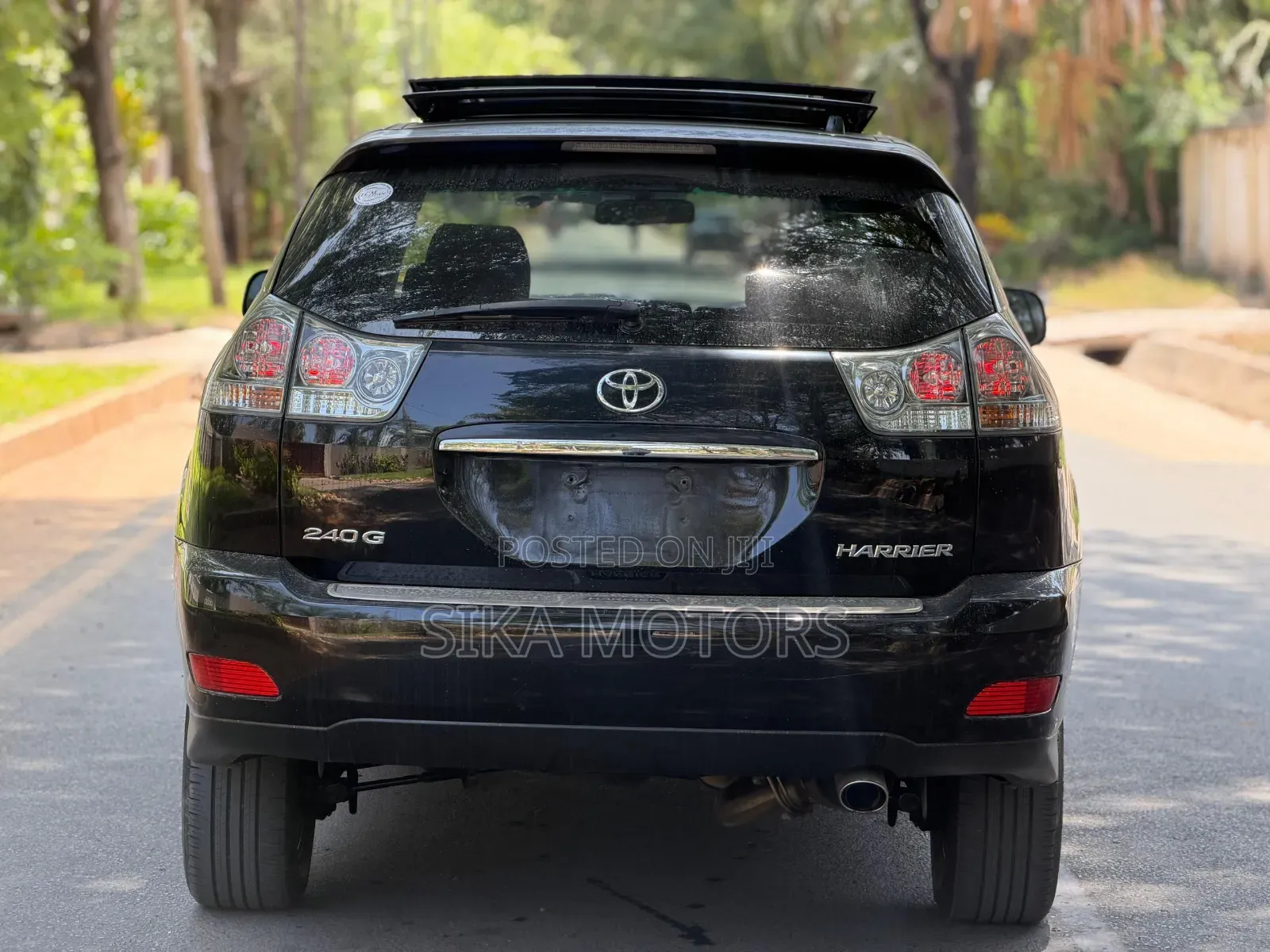 Toyota Harrier 2008 Black