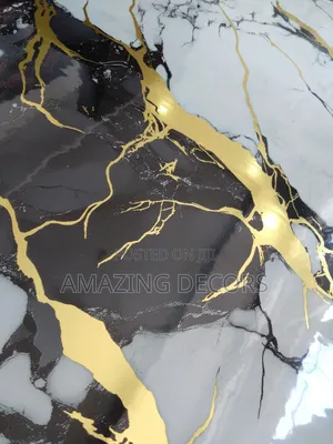 Black and White Marble Sheet Sticker