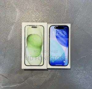 New Apple iPhone 15 256 GB Green