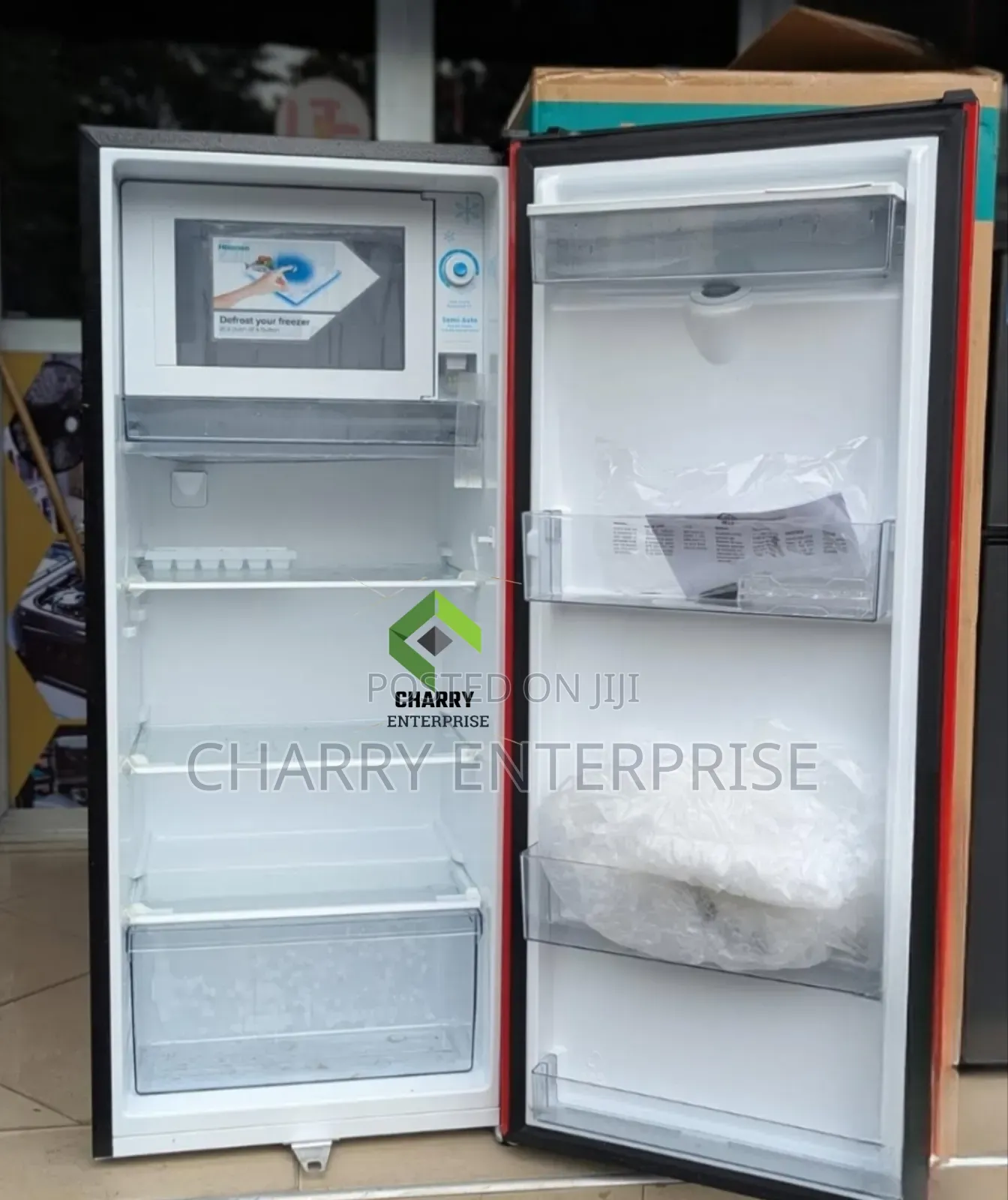 Hisense Single Door Fridge With Water Dispenser
177l