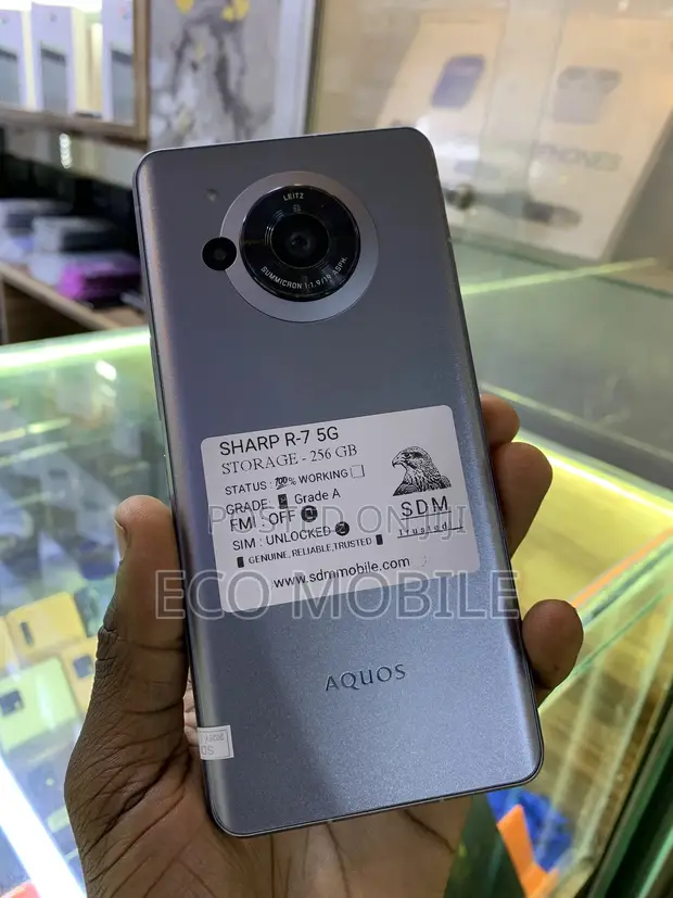 Sharp Aquos R7 256 GB Silver - Eco mobile ▷ Price: TSh 370,000 on